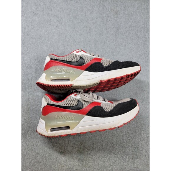 Nike Shoes Womens 8.5 White Red College Air Max Ohio State Systm DZ7741-001 - Picture 11 of 16